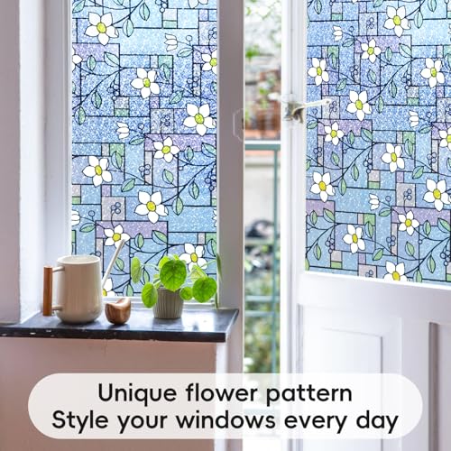 Stained Glass Window Film (9.67 Sq Ft)