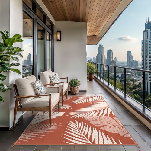 Outdoor Rug Waterproof Plastic Rugs for Patio