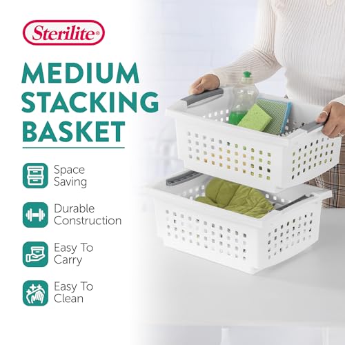 Medium Stacking Basket (4 Count)