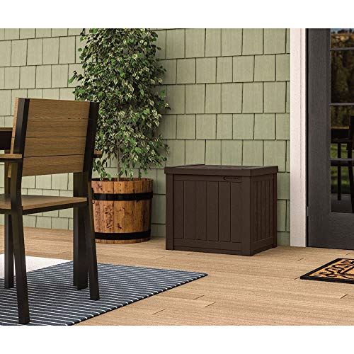 22 Gal Small Outdoor Storage Deck Box