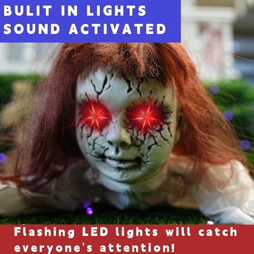 Halloween Scary Doll Groundbreaker Decorations Outdoor Animatronics (Zombie)