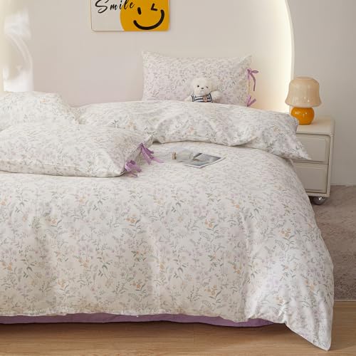 Vintage Floral Comforter Set Queen