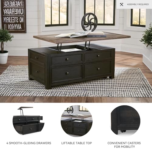Tyler Creek Lift Top Coffee Table with Storage