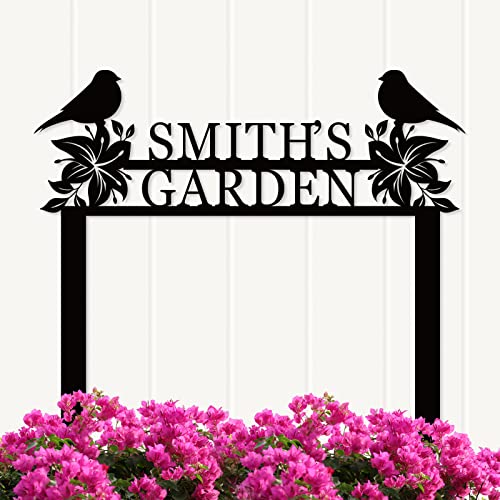Personalized Garden Stake Metal Signs