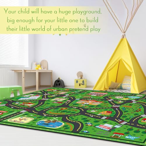 Kids Playmat Rug 4x6 ft