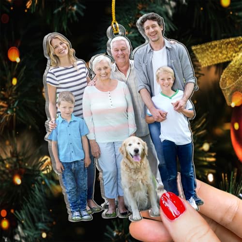 Personalized Custom Photo Acrylic Ornament