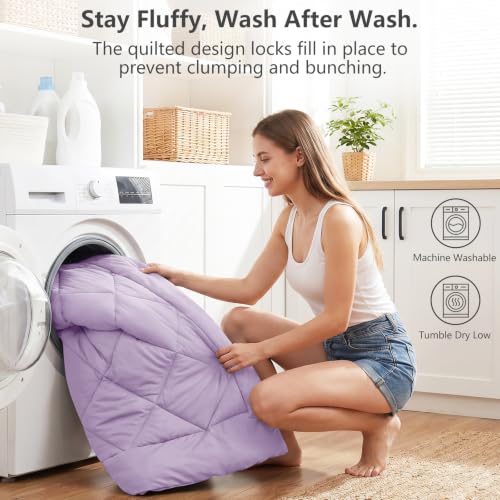 Full Size Comforter Sets Light Purple