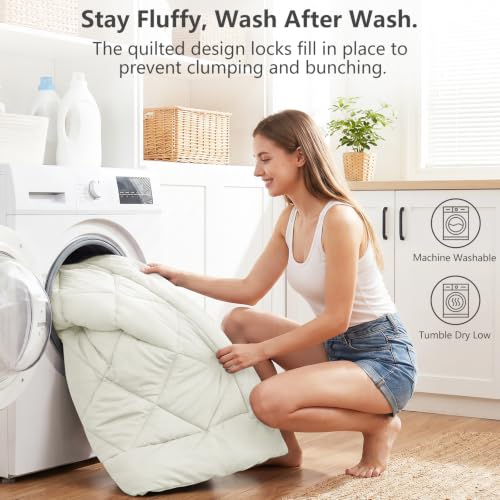 King Size Comforter Set Ivory