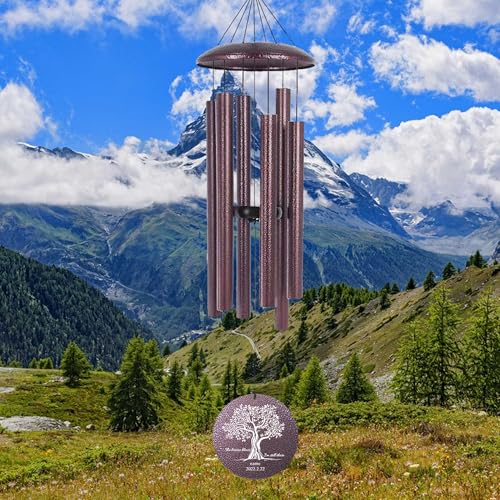 Personalized Wind Chimes for Loss of Mother