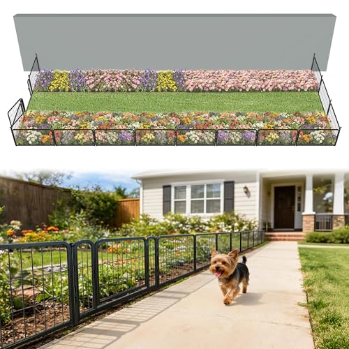 No Dig Garden Fence (71.74 Sq Ft)