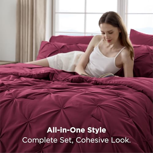 7 Piece California King Comforter Set & Sheets