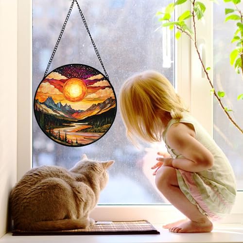 Stained Glass Window Hanging
