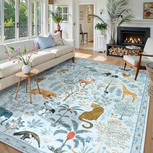 Animal Area Rugs 8x10 Soft Non (80 Sq Ft)