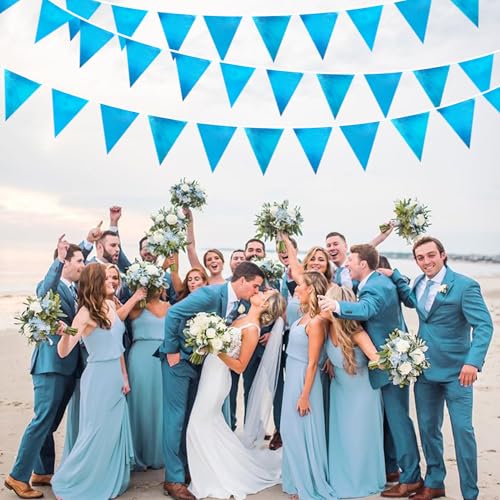 Sky Blue Party Decorations (32 Foot)