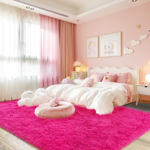 Extra Large Fluffy Area Rug for Bedroom Living Room