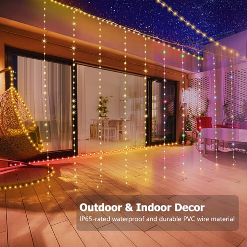 Curtain Lights 8ft x 6ft (6 Foot)
