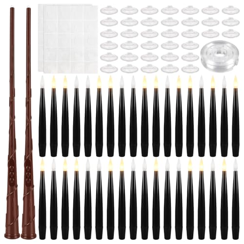 Floating Candles with Magic Wand Remote