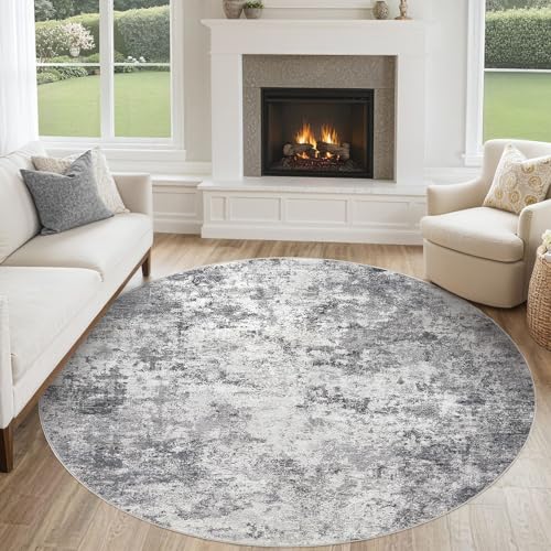 6ft Round Area Rug Living Room Rugs (36 Sq Ft)
