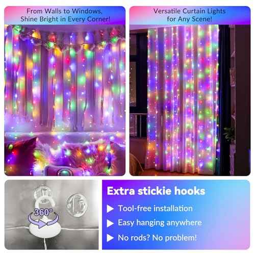 300LED Fairy Curtain Lights