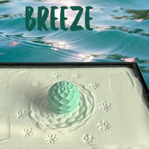 Japanese Zen Garden Kit for Desk with 3 Sand Spheres