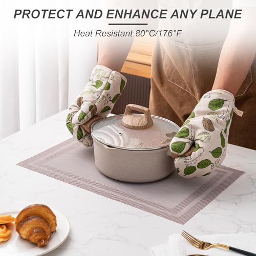 Placemats Set of 4 Washable Indoor (4 Count)