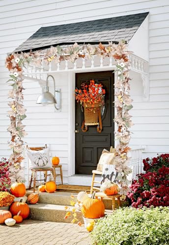Fall Maple Leaves Garland Decoration