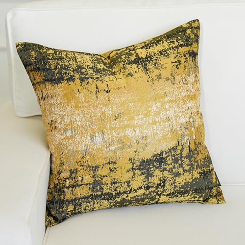 Luxury Sun Gold Pillow Covers 22x22
