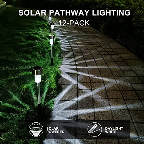 Solar Lights Outdoor Waterproof (12 Count)