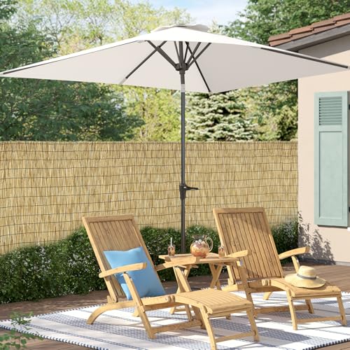 Natural 2 Pack 6FT X16.4FT Reed Fencing Roll Bamboo Privacy Screen (196.8 Sq Ft)