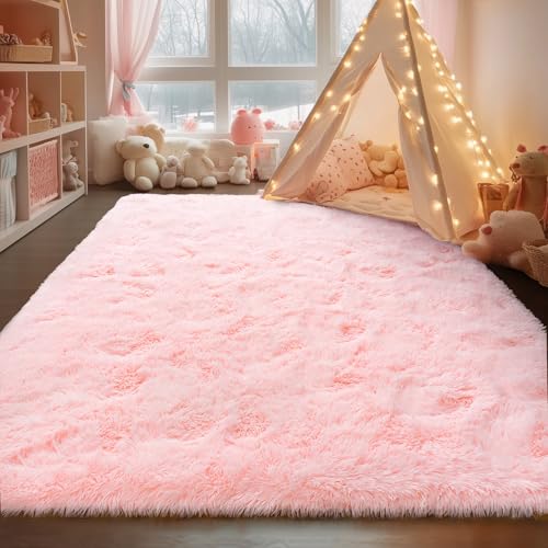 Soft Fluffy Rug for Living Room Bedroom
