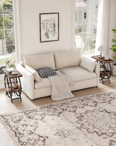 End Table Set of 2 Narrow Side Table (2 Count)