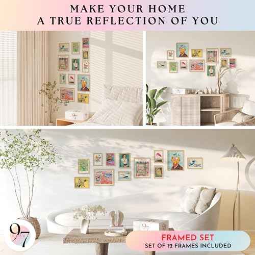 Eclectic Maximalist Wall Art (16 Count)