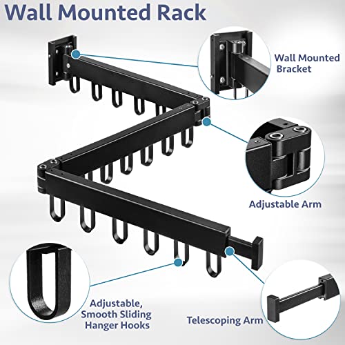 Premium Wall Mounted Clothes Drying Rack