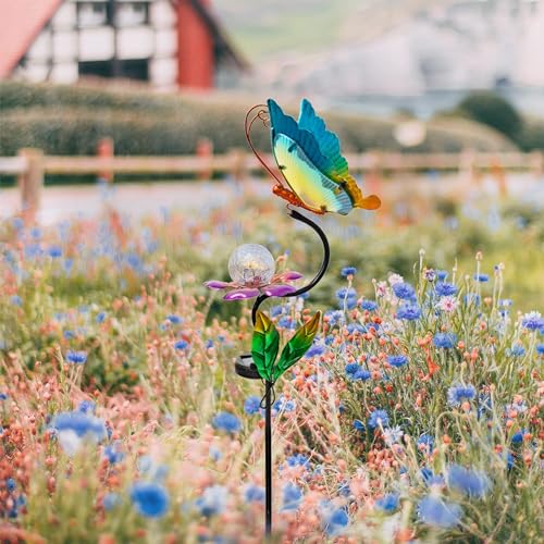 Solar Butterfly Garden Lights
