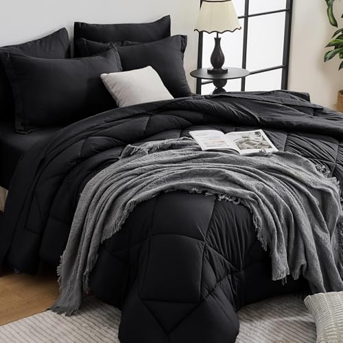 7 Piece Oversized Queen Comforter Set