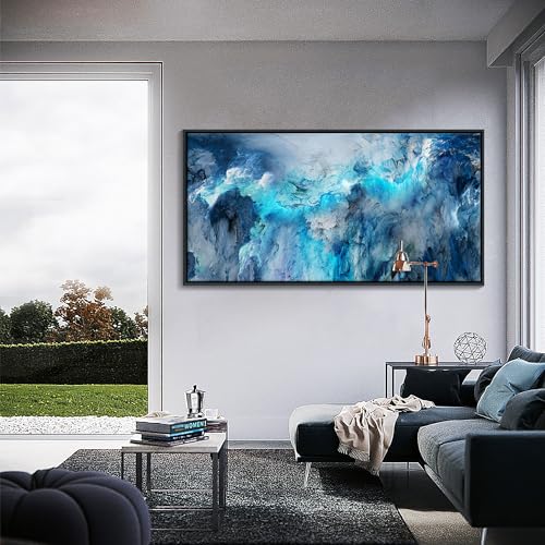 Framed Abstract Canvas Wall Art