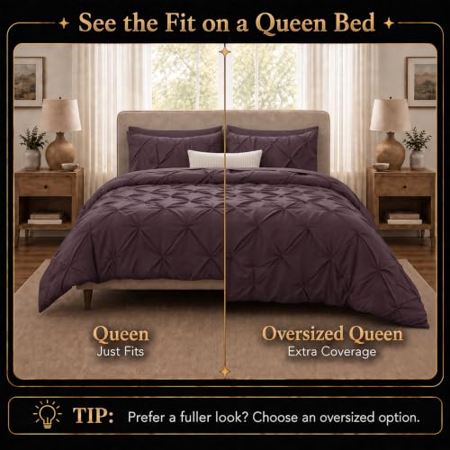 Queen Comforter Set Cocoa Powder