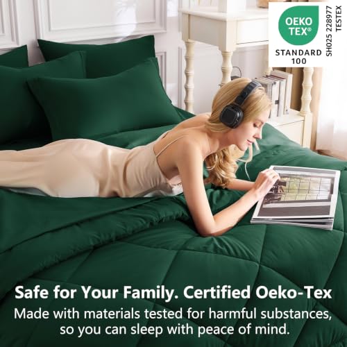 Full Size Comforter Sets Emerald Green