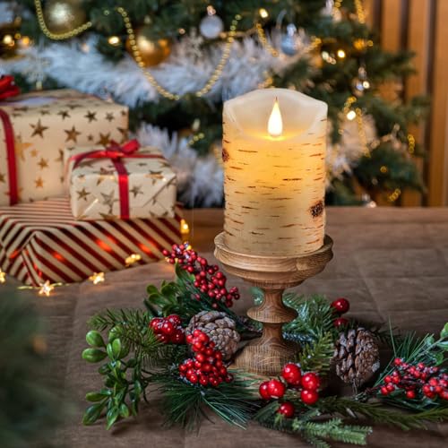 Flameless Battery Operated LED Candles 10key Remote Control 24 (3 Count)