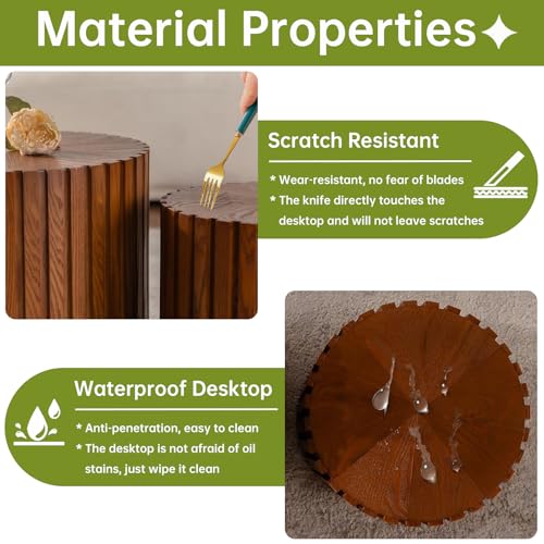 Round Nesting Coffee Table