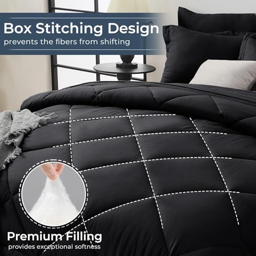 7 Piece Oversized Queen Comforter Set