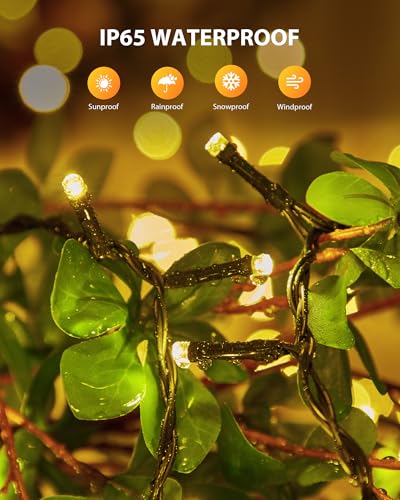 4 Pack Solar String Lights for Outside (4 Count)