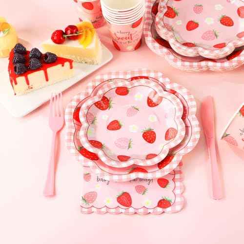 Strawberry Baby Shower Decorations for Girl