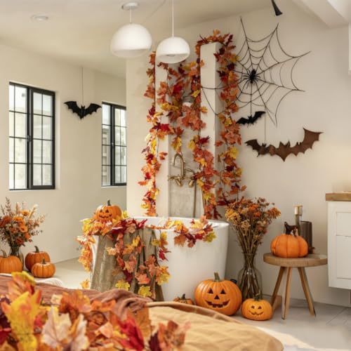 20 Pack Fall Leaf Garland (118 Foot)