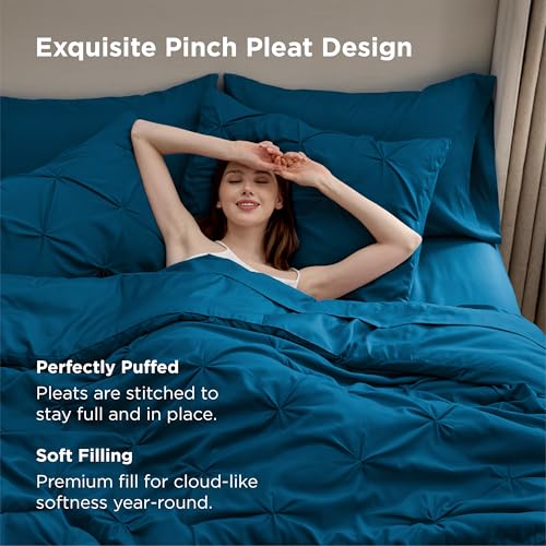 7 Piece Queen Comforter Set & Sheet Set
