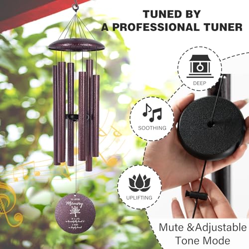 Engrave Bereavement Wind Chimes Loss of Mother Loved One