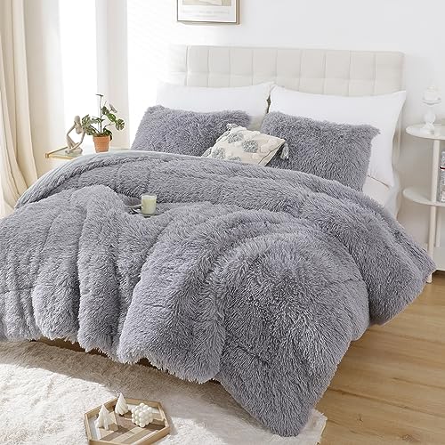 Fluffy Full Size Comforter Set