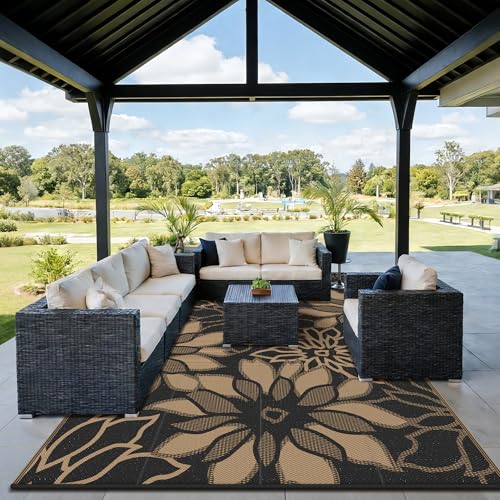 Outdoor Rug Waterproof for Patio Decor (200 Sq Ft)