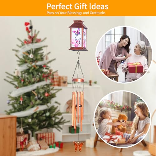Retro Butterfly Decorative Wind Chime Gift