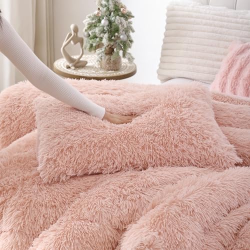 Fluffy Queen Comforter Set